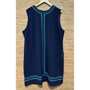 1901 Nordstroms Navy Blue Dress Womens Size 24